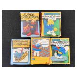5 NOS Vtg Smurf figures