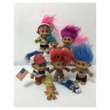 Russ & Ace Vtg Troll Dolls
