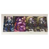 4 Genshin Impact RPG Signed/inscribed 11x17 Prints