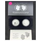 2023 Morgan & Peace Dollar Reverse Proof Coin Set