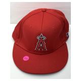 Vtg NOS OC Sports hat, Los Angeles Angels, velcro,