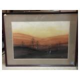 Framed Asian Print 39x30