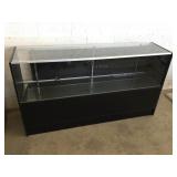 6ft Display Show Case with Shelf and Doors