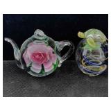 2 Dynasty Gallery Heirloom blown glass