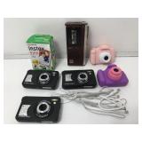 Digital Cameras w/ Batteries No Chargers,