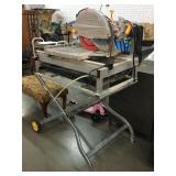 CE Tile Wet Saw with stand - looks complete good