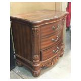 Wood Nightstand approx. 2.5ft wide