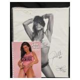 Jon Hul Double Signed LE Pin-Up Print On Canvas.
