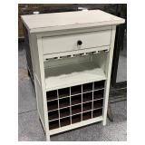 Wine Cabinet with Glasses Holder and Drawer -