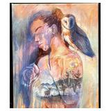 Original Painting On Canvas by The Daughter of