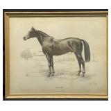 Franklin H Stokes Lithograph. Crusader