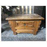 Antique Small Asian Alter Chest with Drawer -
