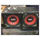 Sony Xplod Subs in Alpha Box - 11 inch