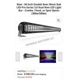 Nib Unbranded 56 in 300w Led Light Bar - 2 Rows