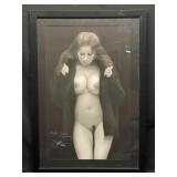 Jon Hul Double Signed LE Pin-Up Print On Paper.