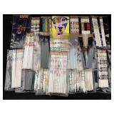 Asstd pencil sets & pens