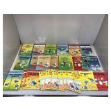 Vtg Smurf hardcover & softcover books, asstd,