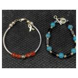 Sterling Clasp And Charm Bracelet And More