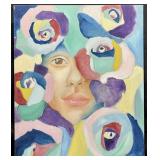 Original Painting On Board by The Daughter of Jon