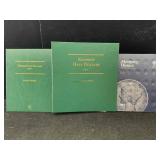 3-empty Coin Albums Incl. Mercury Dimes, Kennedy