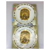 2 Holly Hobby collector plates, Christmas 1972