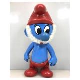 Vtg Papa Smurf, battery operated, untested, 20 in
