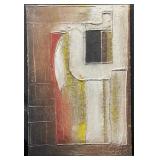 1966 MCM Painting On Canvas. Some Paint Loss
