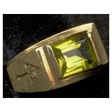 10k Gold Ring, Tw 8.1g, Sz 9.25