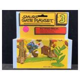 Vtg Smurf playset #3