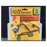 Vtg Smurf playset #2