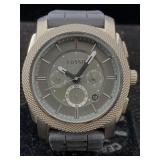 Fossil Grey Analog Dial Watch, Fs-4486, Not
