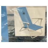 New Body Glove High Back Folding Beach Chair