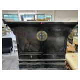 Vtg Asian Alter Table Hall Table Chest with