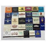 30 Las Vegas Casino Matchbooks