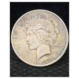 1922 Silver Peace Dollar