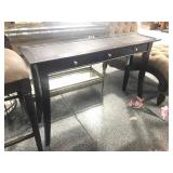 4ft Wood Hall Table with Drawers