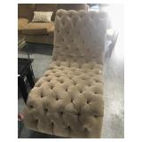 Modern Double Chaise Lounger with Drawers -