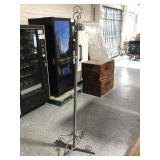 Metal Clothes Display Rack - Adjustable Height
