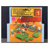 Vtg Smurf playset #1