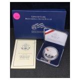 Lewis & Clark Bicentennial Proof Silver Dollar