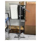 Metal Clothes Display Rack - Adjustable Height