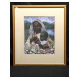 Brenda Joysmith Madonna With Flowers