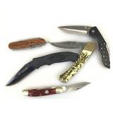 5 Asstd pocket knives