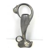 Weidlich Brothers silver plate tropical bird bud