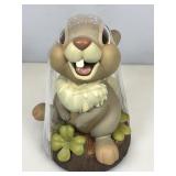 Walt Disney Bunny Thumper statue, 13.5 in tall