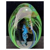 Dynasty Gallery Heirloom blown glass seahorse