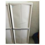 Sterilite Plastic Cabinet Garage/Patio Storage