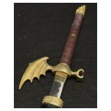 Flying Dragon Sharp Fantasy Sword w/ Wall Hanger