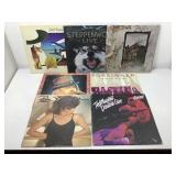 7 LPs record albums, asstd rock