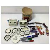 2 Vtg View-Master w/slides & more